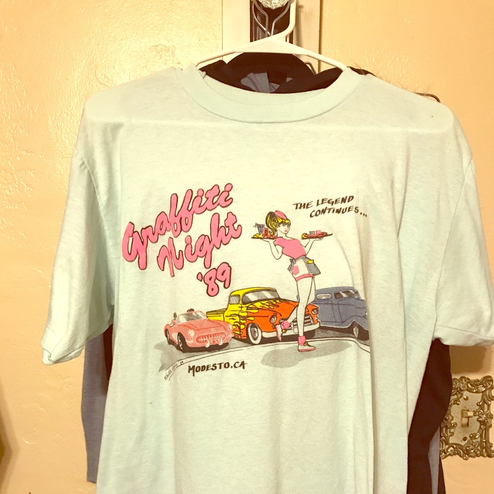 Vintage graffiti night